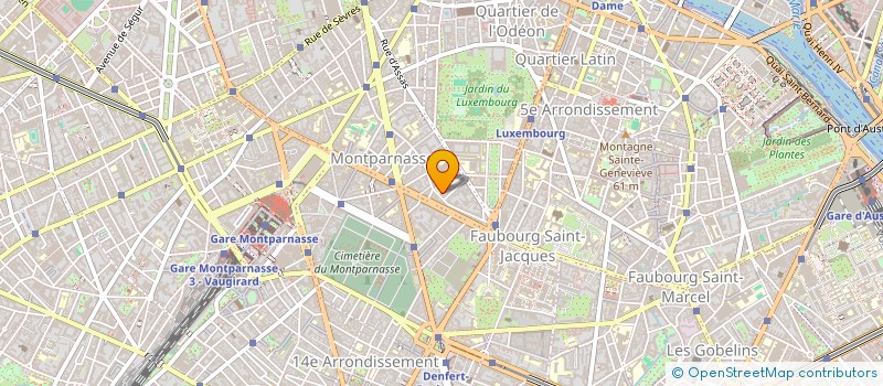 localisation de l'entreprise EDUSANTE  PARIS