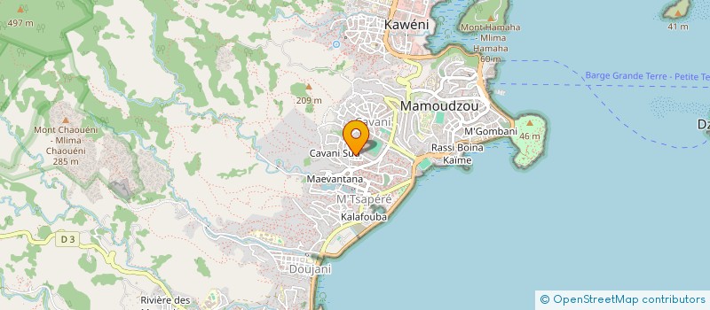 localisation de l'entreprise EDUSCOOL à MAMOUDZOU