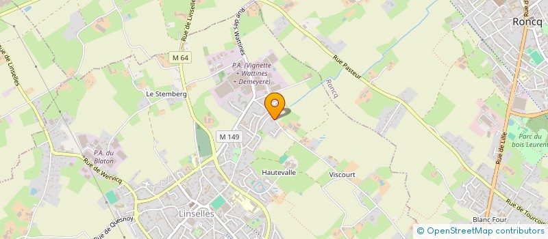 localisation de l'entreprise EDUSPHERE HOLDING  LINSELLES