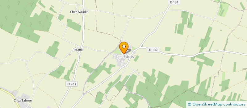 localisation de l'entreprise EDUTSOL  LES EDUTS