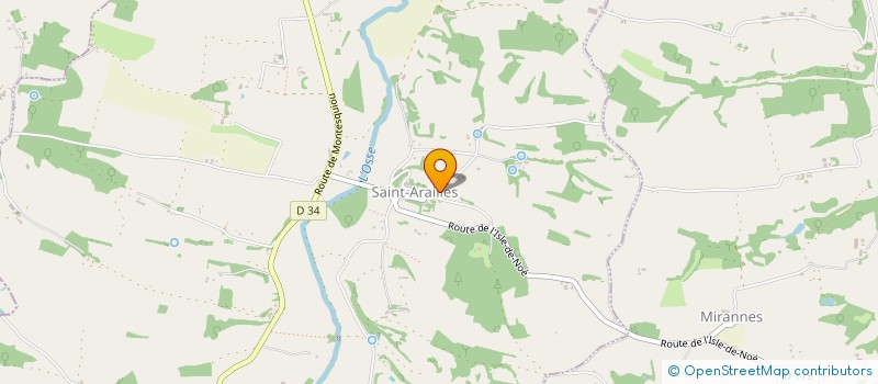 localisation de l'entreprise EDV SERVICES SARL  SAINT-ARAILLES