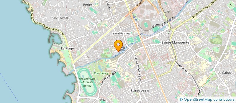 localisation de l'entreprise EDVI à MARSEILLE