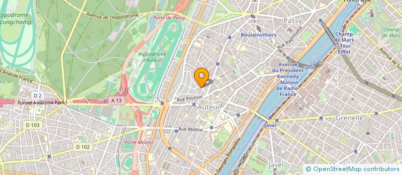 localisation de l'entreprise EDW CONSEILS  PARIS