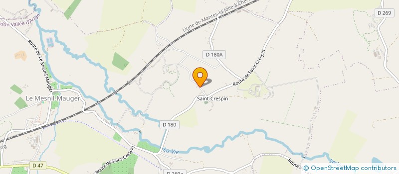 localisation de l'entreprise EDWARD LEVY BUILDING  MEZIDON VALLEE D'AUGE