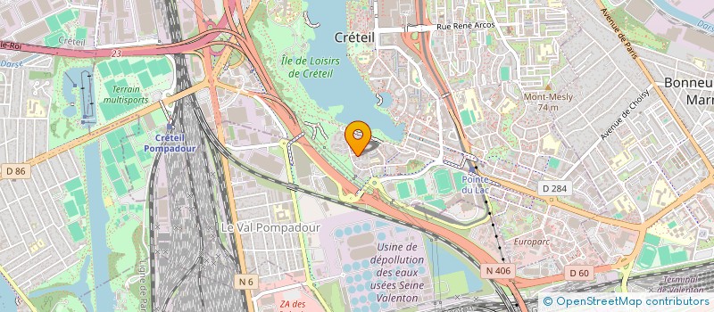 localisation de l'entreprise EDWIIIN à CRETEIL