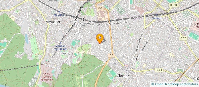 localisation de l'entreprise EDWIN MUZIK à CLAMART