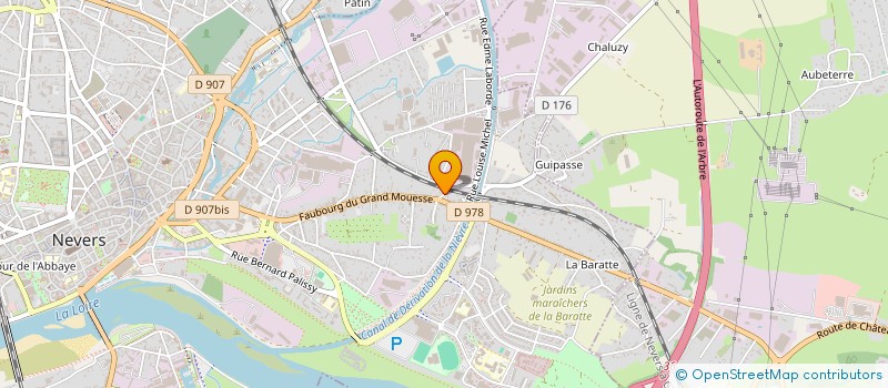 localisation de l'entreprise EDWINA à NEVERS