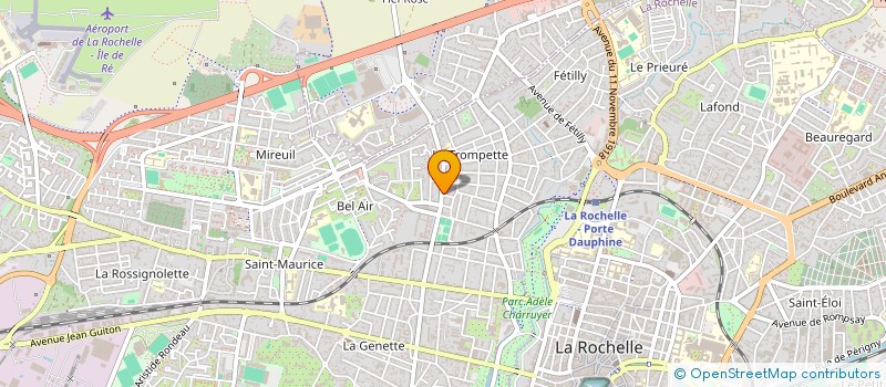 localisation de l'entreprise EDWX  LA ROCHELLE