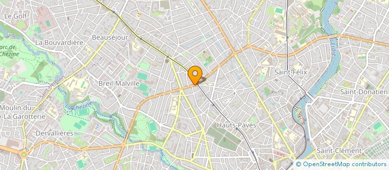 localisation de l'entreprise EDY  NANTES