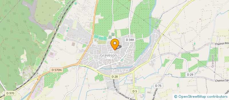 localisation de l'entreprise EDY HUBER  GRAVESON