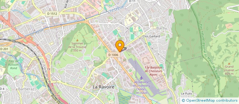 localisation de l'entreprise EDYADIS  LA RAVOIRE