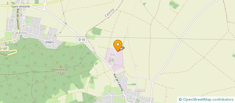 localisation de l'entreprise EDYFIA  SACY-LE-GRAND