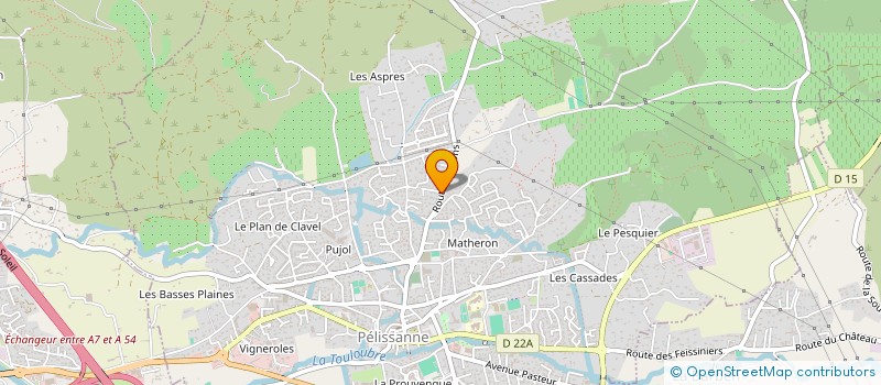 localisation de l'entreprise EDYFILS  PELISSANNE