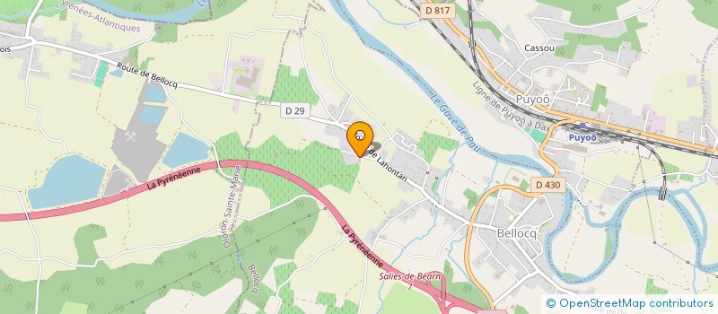 localisation de l'entreprise EE-BELLOCQ  BELLOCQ