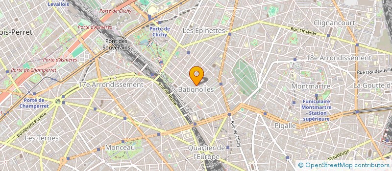 localisation de l'entreprise EE CONCEPT  PARIS