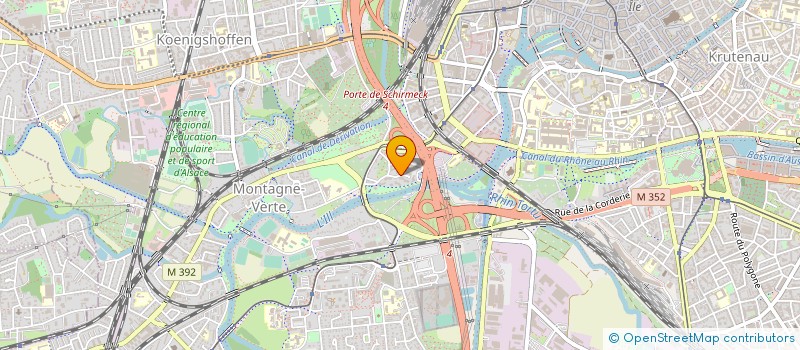 localisation de l'entreprise EE NOYAL à STRASBOURG