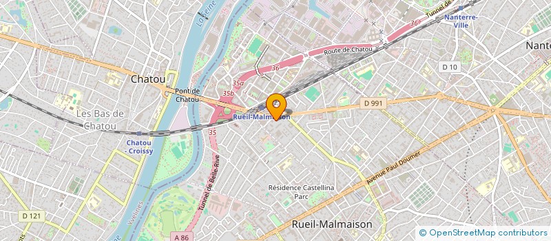 localisation de l'entreprise EE SOLUTIONS à RUEIL-MALMAISON