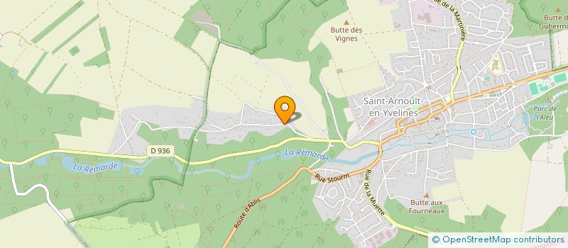 localisation de l'entreprise EEBEE MEDIA à SAINT-ARNOULT-EN-YVELINES