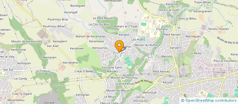 localisation de l'entreprise EEBELLOCQ  BOHARS