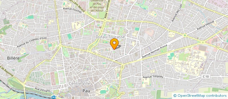 localisation de l'entreprise EEC BIASI à PAU
