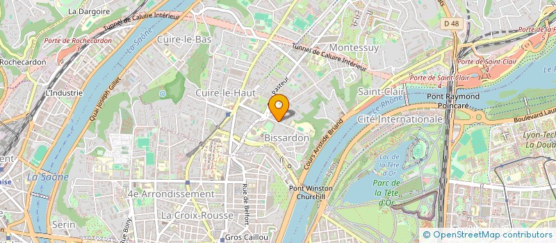 localisation de l'entreprise EECK CONSULTING  CALUIRE-ET-CUIRE