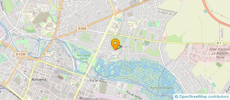 localisation de l'entreprise EECKHOUT COUVERTURE à AMIENS
