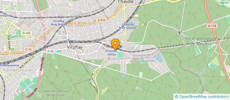 localisation de l'entreprise EECOOL SERVICES à CHAVILLE