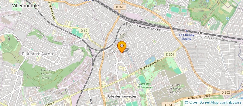 localisation de l'entreprise EEDEN à NEUILLY-SUR-MARNE