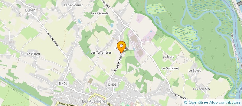 localisation de l'entreprise EEFENDI  LES AVENIERES VEYRINS-THUELLIN