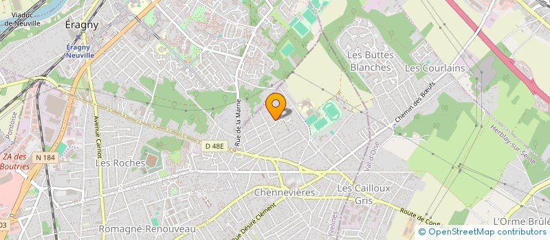 localisation de l'entreprise EEGTB  CONFLANS-SAINTE-HONORINE