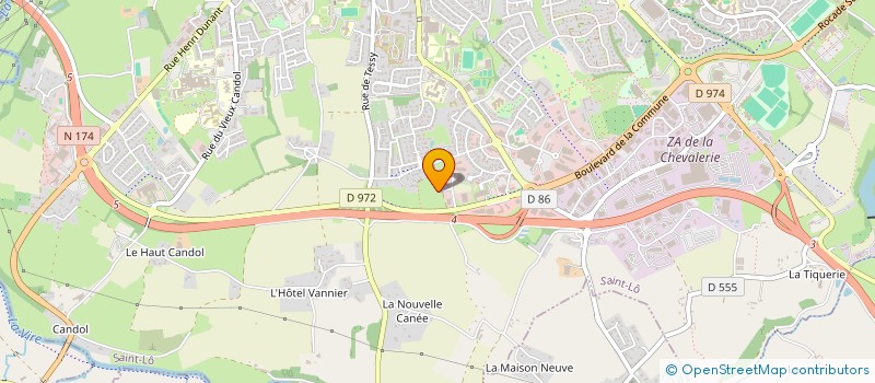 localisation de l'entreprise EELA MULTISERVICES  SAINT-LO