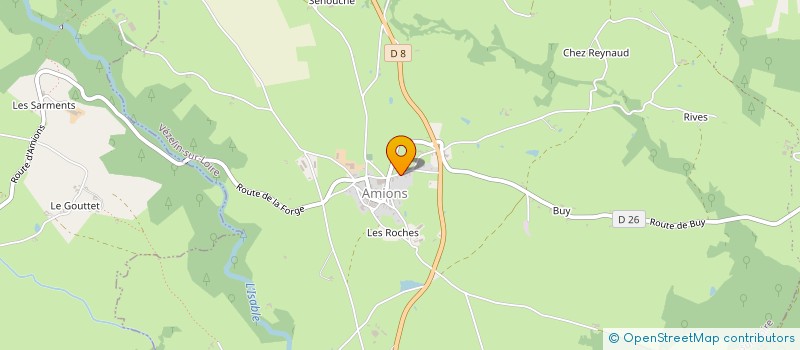 localisation de l'entreprise EELAG  SAINT-POLGUES