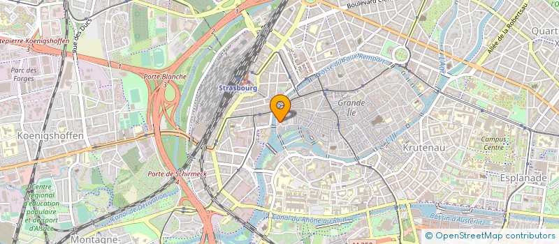 localisation de l'entreprise EELAM STORE à STRASBOURG