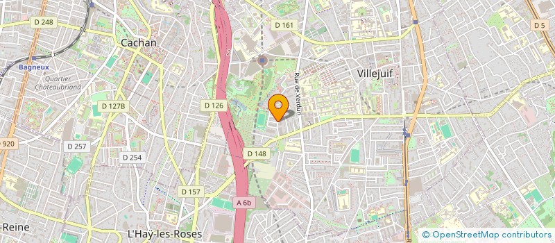 localisation de l'entreprise EEMC CULTURE ET SOLIDARITE à VILLEJUIF