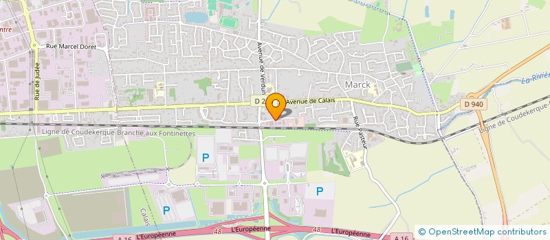 localisation de l'entreprise EEP.CO EUROPE  MARCK