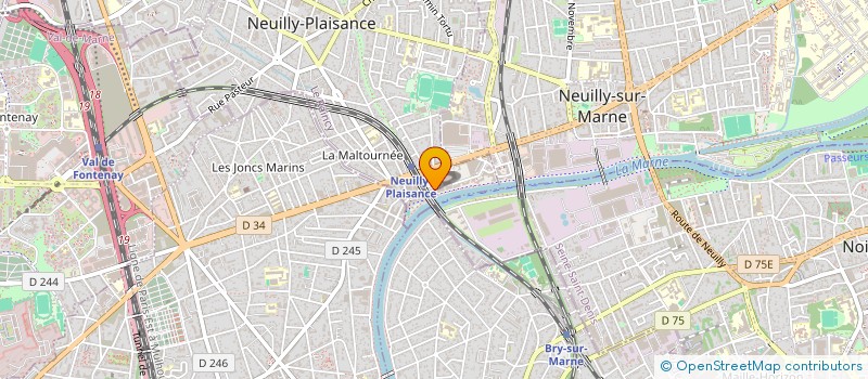 localisation de l'entreprise EES à NEUILLY-PLAISANCE
