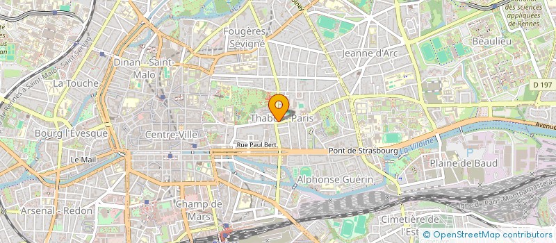 localisation de l'entreprise EESAB FOOTBALL CLUB  RENNES