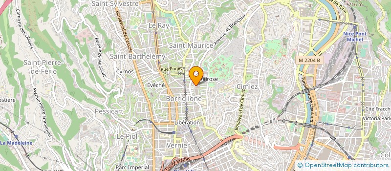 localisation de l'entreprise EETDE à NICE