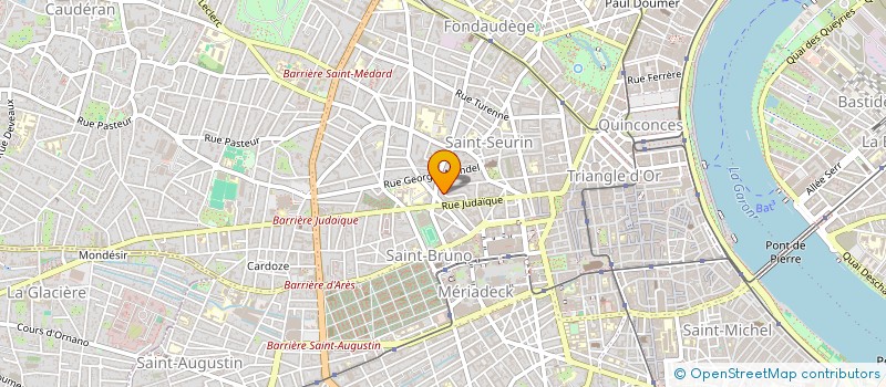 localisation de l'entreprise EF  BORDEAUX