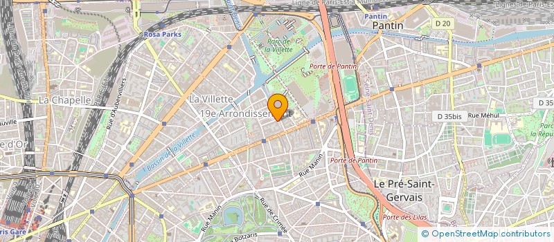 localisation de l'entreprise EF CONSEIL à COURBEVOIE