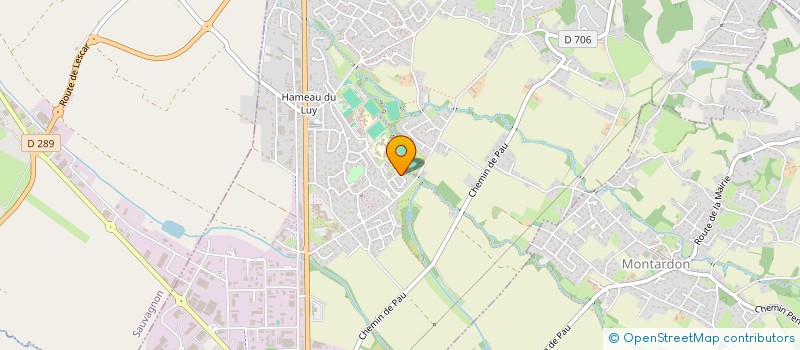localisation de l'entreprise EF ECOM à SERRES-CASTET