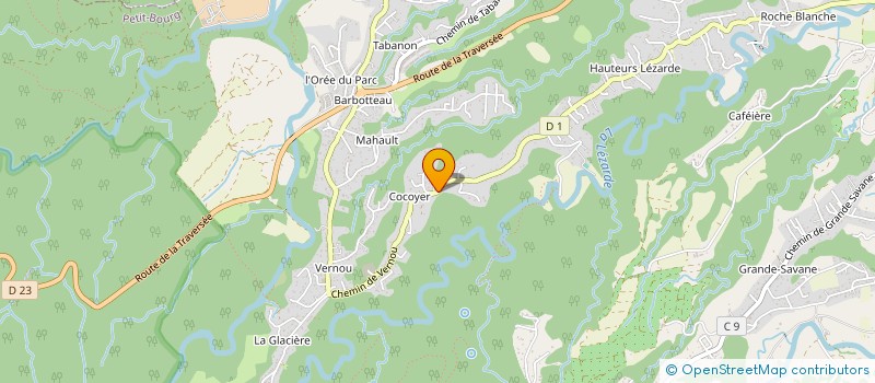 localisation de l'entreprise EF INVEST à PETIT-BOURG