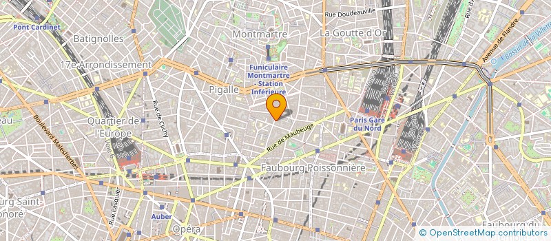 localisation de l'entreprise EF-KADE à PARIS