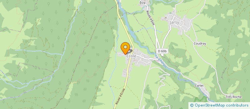 localisation de l'entreprise EF MACONNERIE  LA COMPOTE