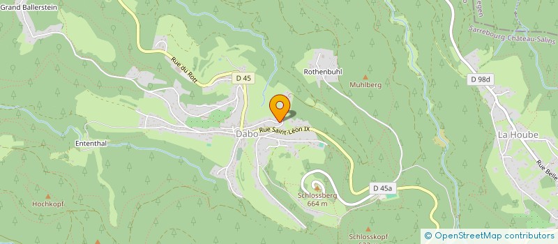 localisation de l'entreprise EF.SCHOTT  DABO