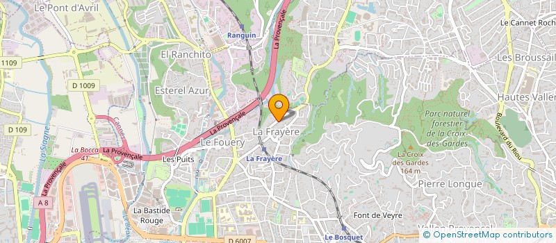 localisation de l'entreprise EFA à CANNES