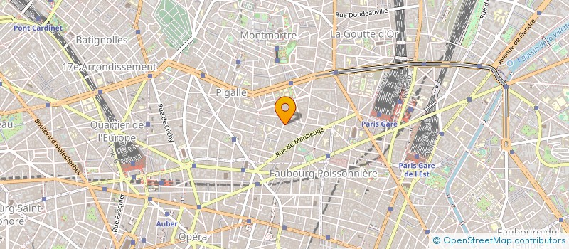 localisation de l'entreprise EFA BAT  PARIS