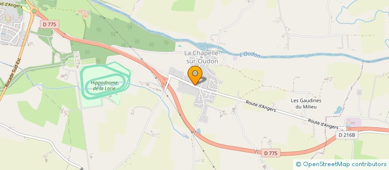 localisation de l'entreprise EFAD à SEGRE-EN-ANJOU BLEU