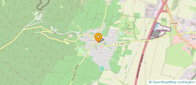 localisation de l'entreprise EFAKTORY  KINTZHEIM