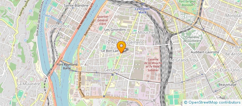 localisation de l'entreprise EFALIA à LYON